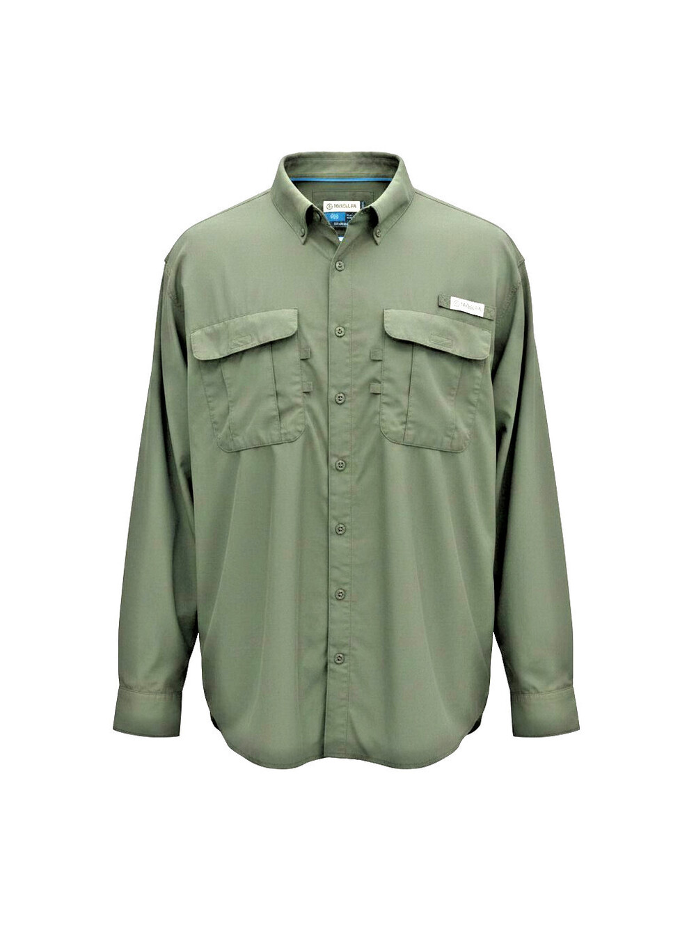 Magellan Mens Fish Gear 2XL Laguna Madre Relaxed Fit Hunter Green